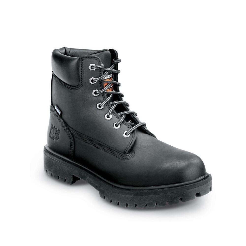 Timberland PRO 6IN Direct Attach Steel Toe EH WP/Insulated Work Boot Men Sz 12M